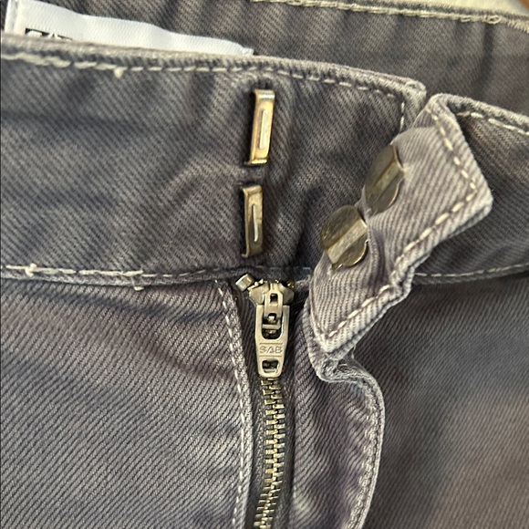 👖Zara Chino Gray Wide Leg Fit Pants - Comfortable and Cozy - Size 4 - Picture 9 of 12